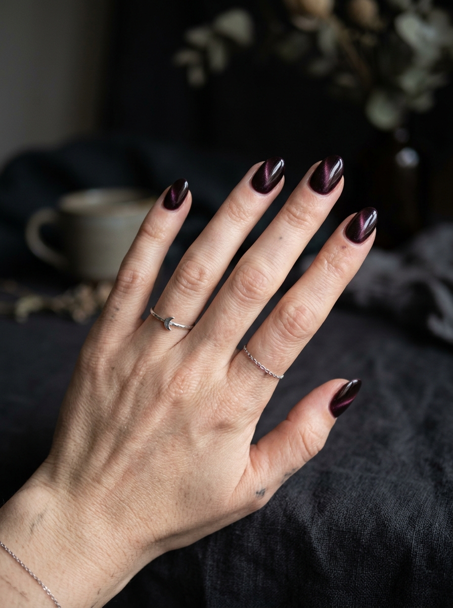 Cat Eye Witchy Nails als Witchy Nails Inspiration 2026